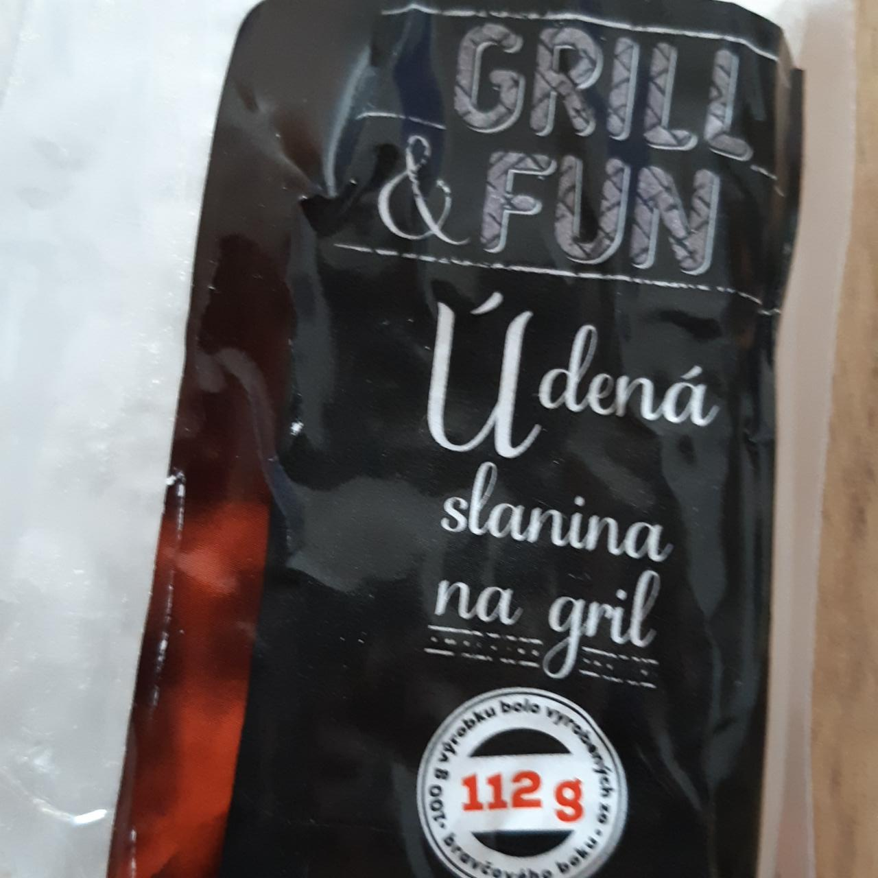 Fotografie - Udená slanina na gril bez kože Grill & Fun