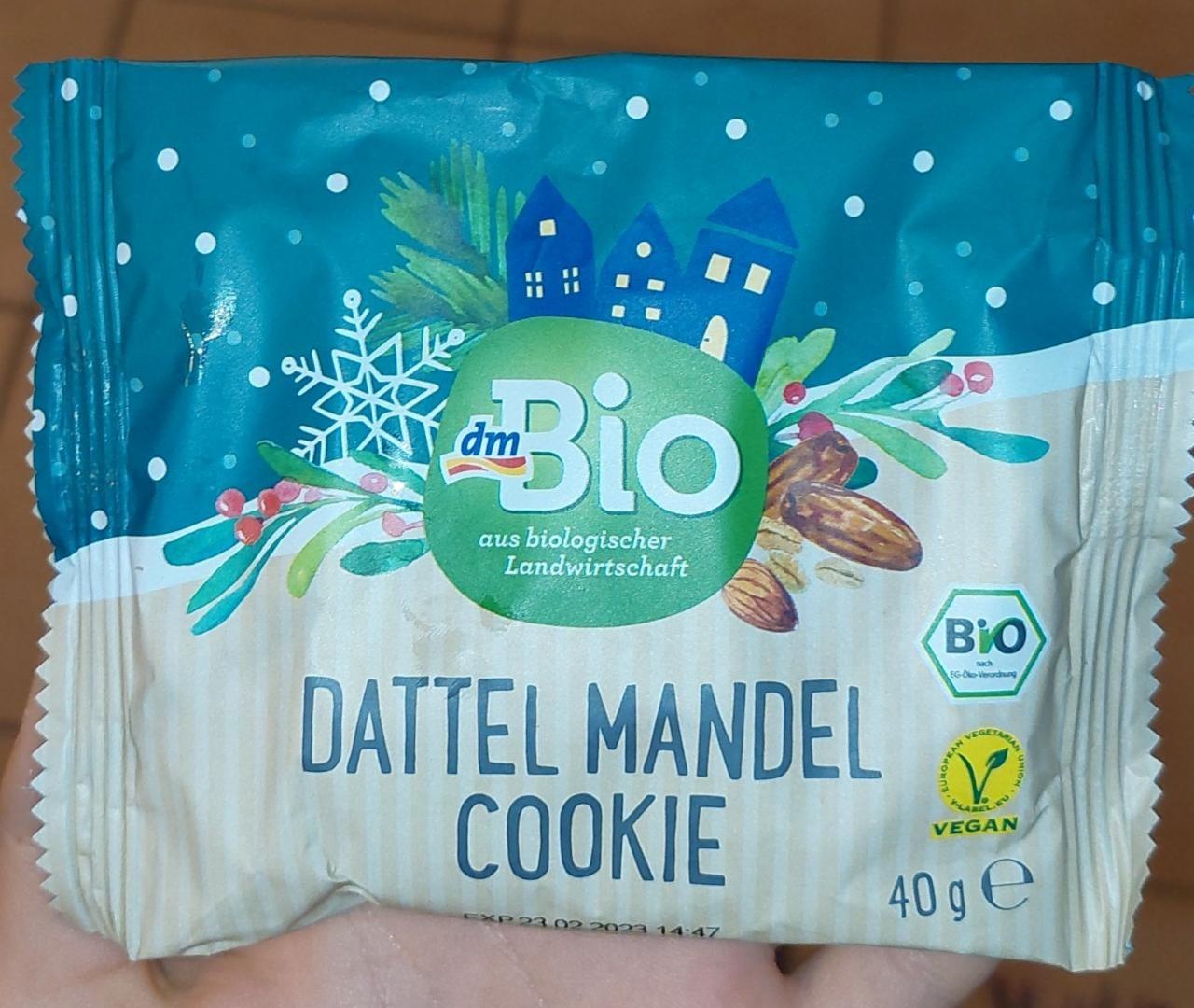 Fotografie - Dattel mandel cookie dmBio