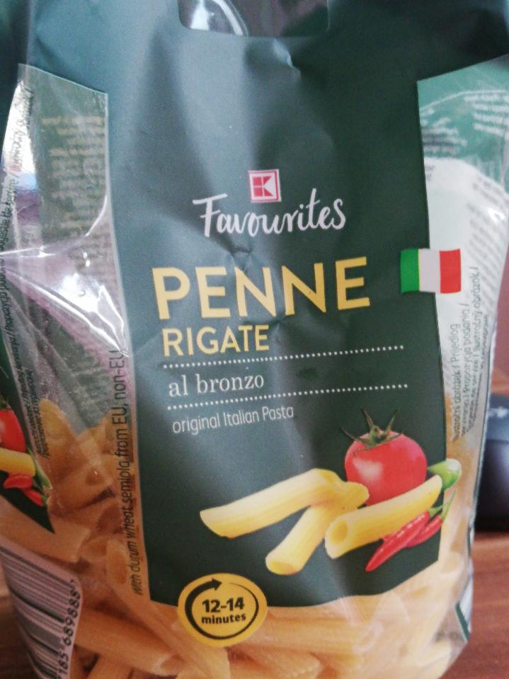 Fotografie - Penne Rigate al bronzo K-Favourites