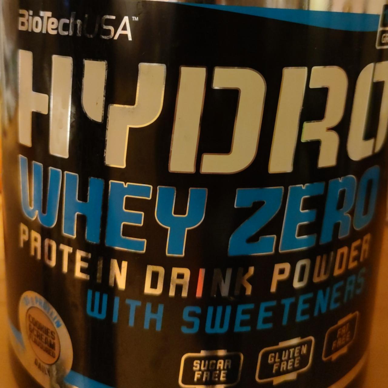 Fotografie - Hydro Whey Zero Cookies&Cream BioTechUSA