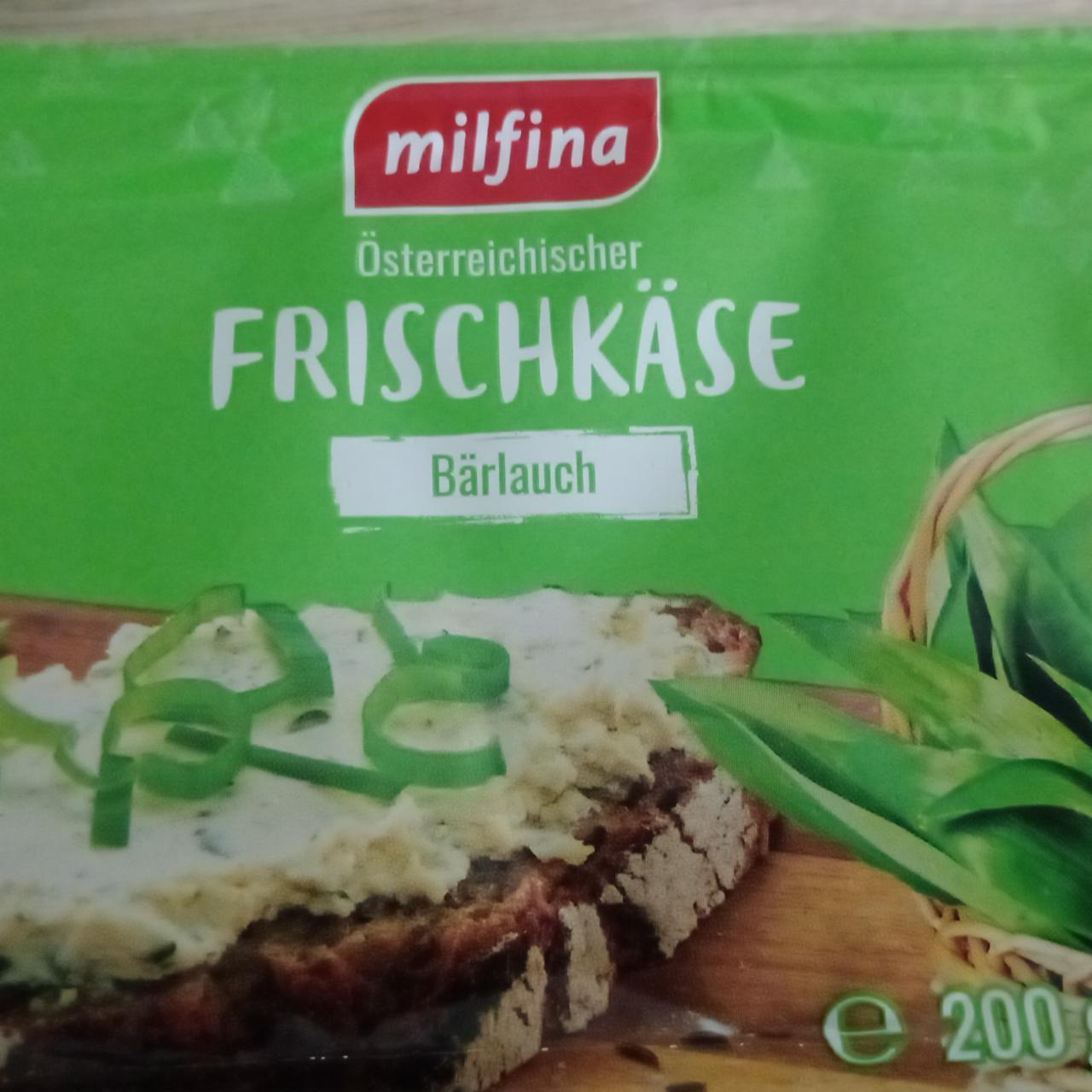 Fotografie - Frischkäse Bärlauch Milfina