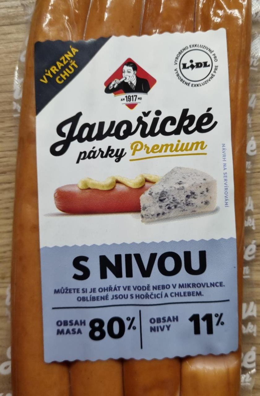 Fotografie - Javořické párky premium s nivou Kostelecké uzeniny