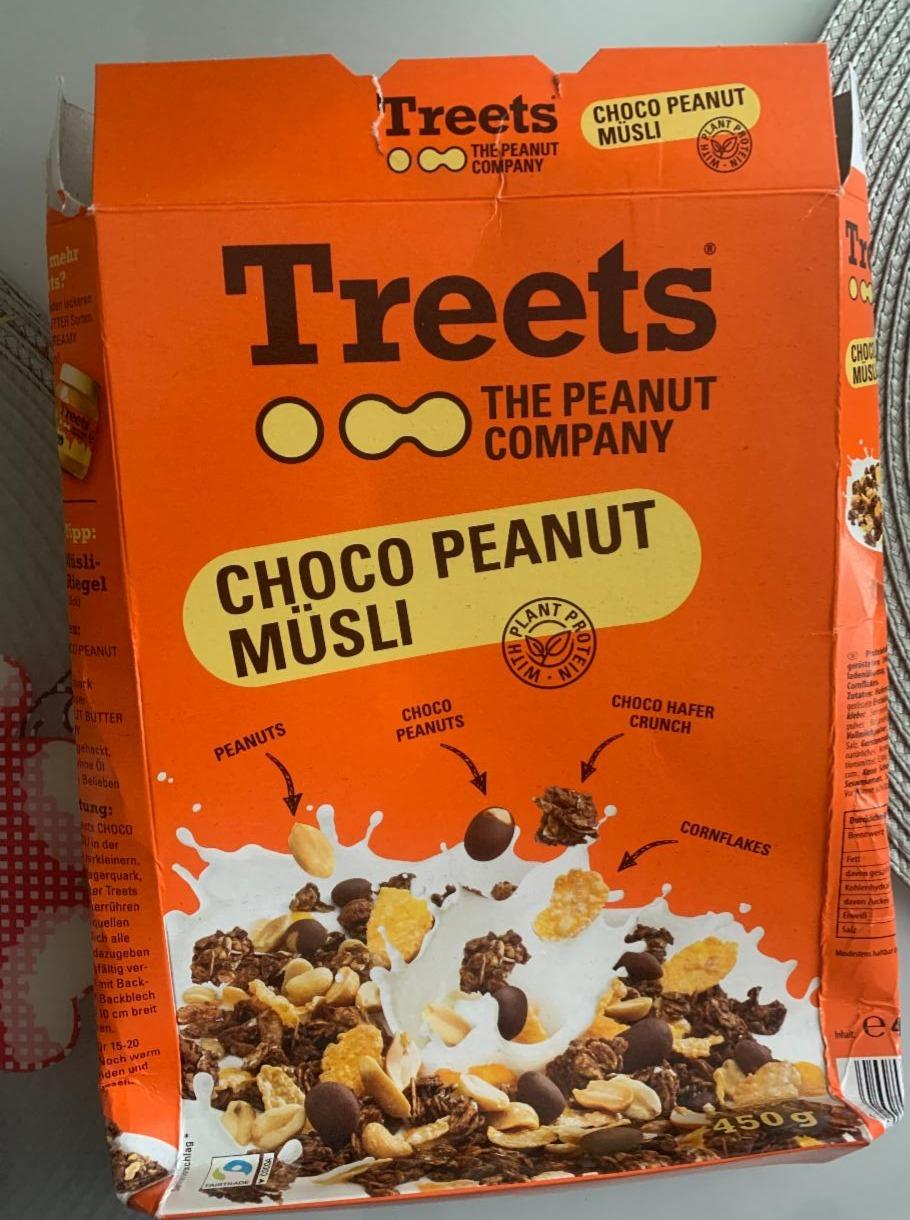 Fotografie - Choco Peanut Müsli Treets the peanut company
