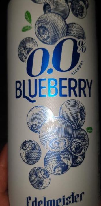 Fotografie - Edelmeister 0,0% Blueberry Radler