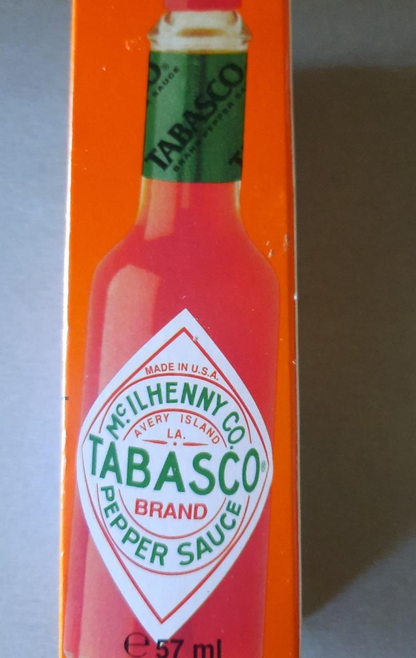 Fotografie - tabasco pfeffersauce