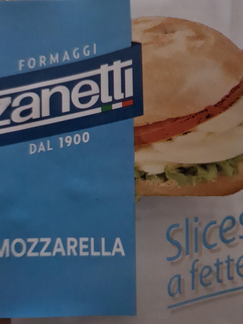 Fotografie - Mozzarella Zanetti Slices a fette