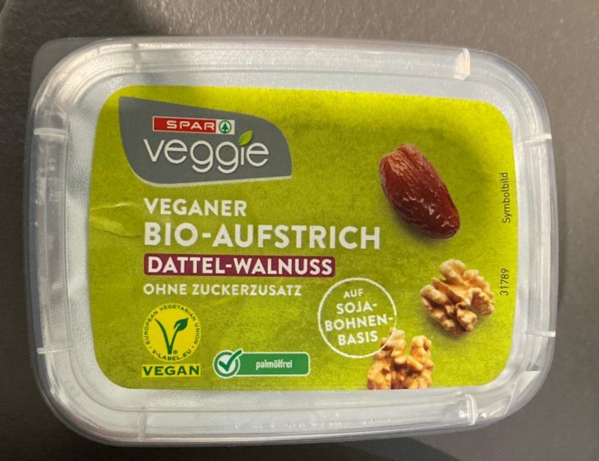 Fotografie - Veganer Bio-Aufstrich Dattel-Walnuss Spar veggie