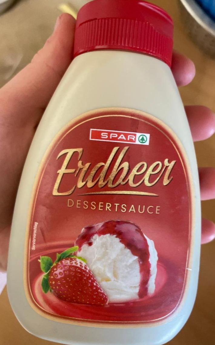 Fotografie - Erdbeer Dessertsauce Spar