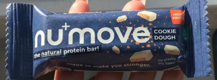 Fotografie - nu+move cookie dough protein bar