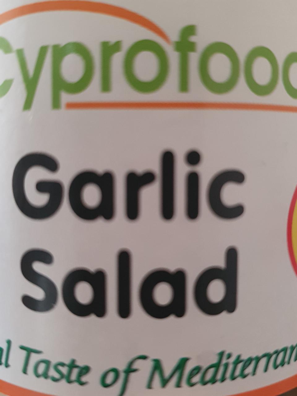 Fotografie - garlic salad cyprofood
