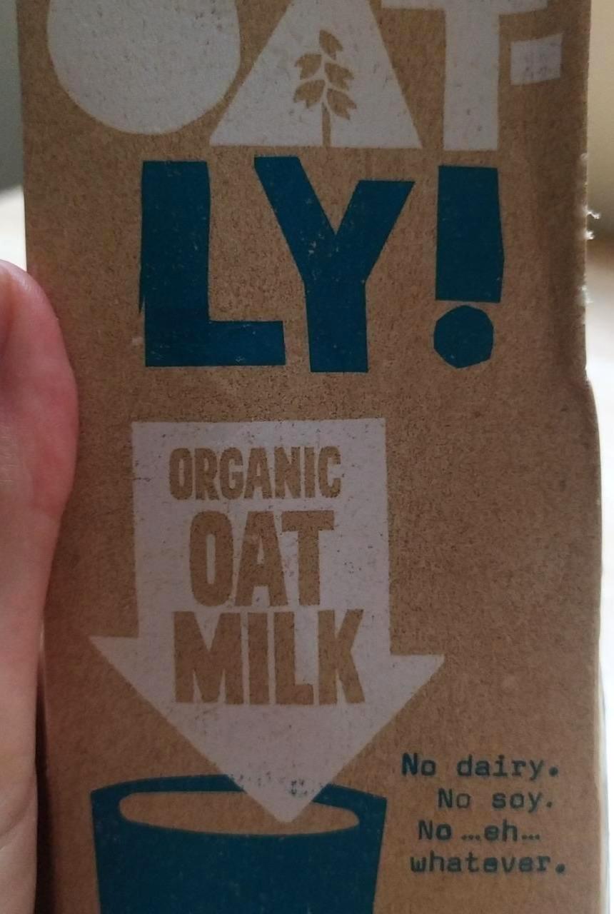 Fotografie - Organic oat milk Oatly!