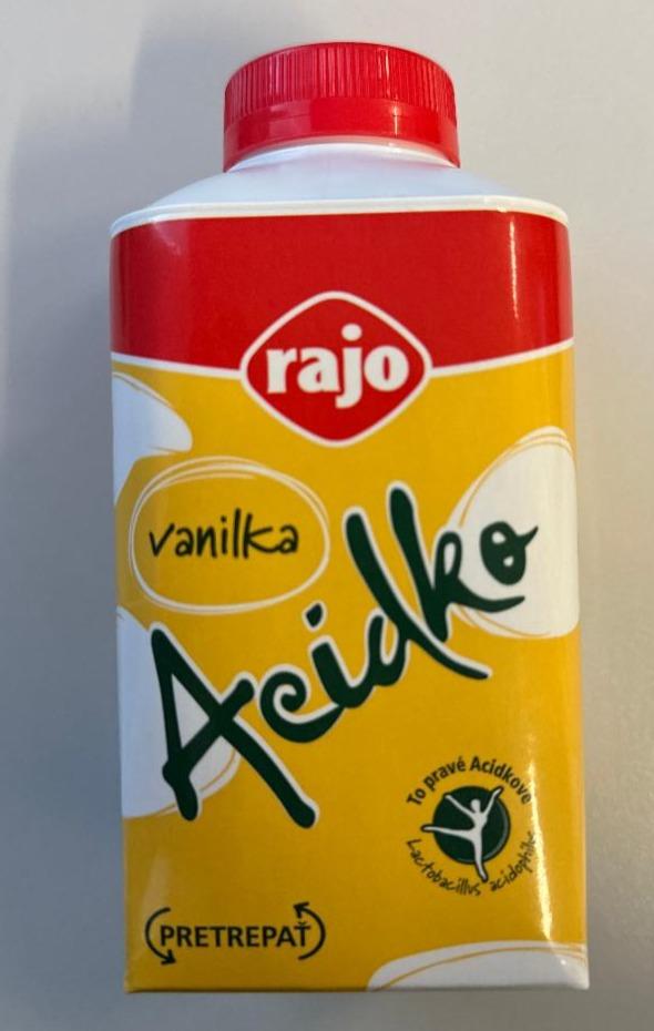 Fotografie - Acidko Vanilka 0,8% Rajo