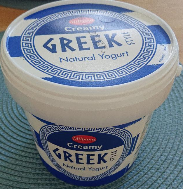 Fotografie - Creamy Greek Style Natural Yogurt Milbona
