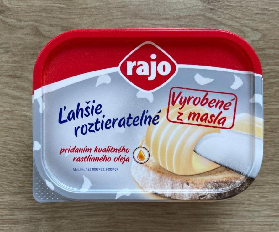 Fotografie - Ľahšie roztierateľné maslo Rajo