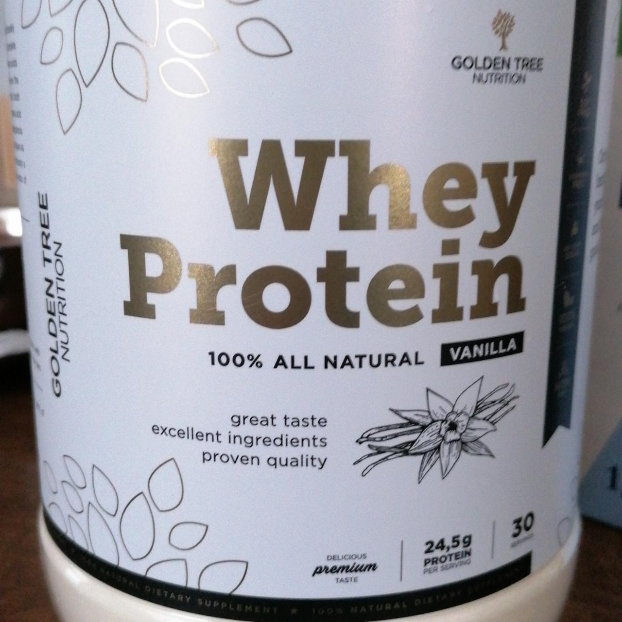 Fotografie - Whey Protein Vanilla Golden Tree