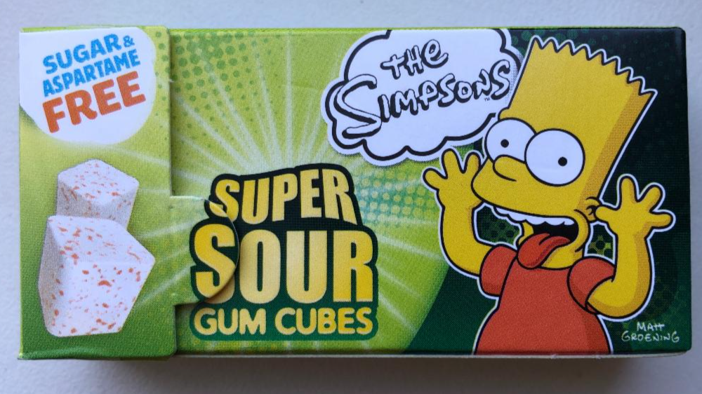 Fotografie - Super Sour gum cubes