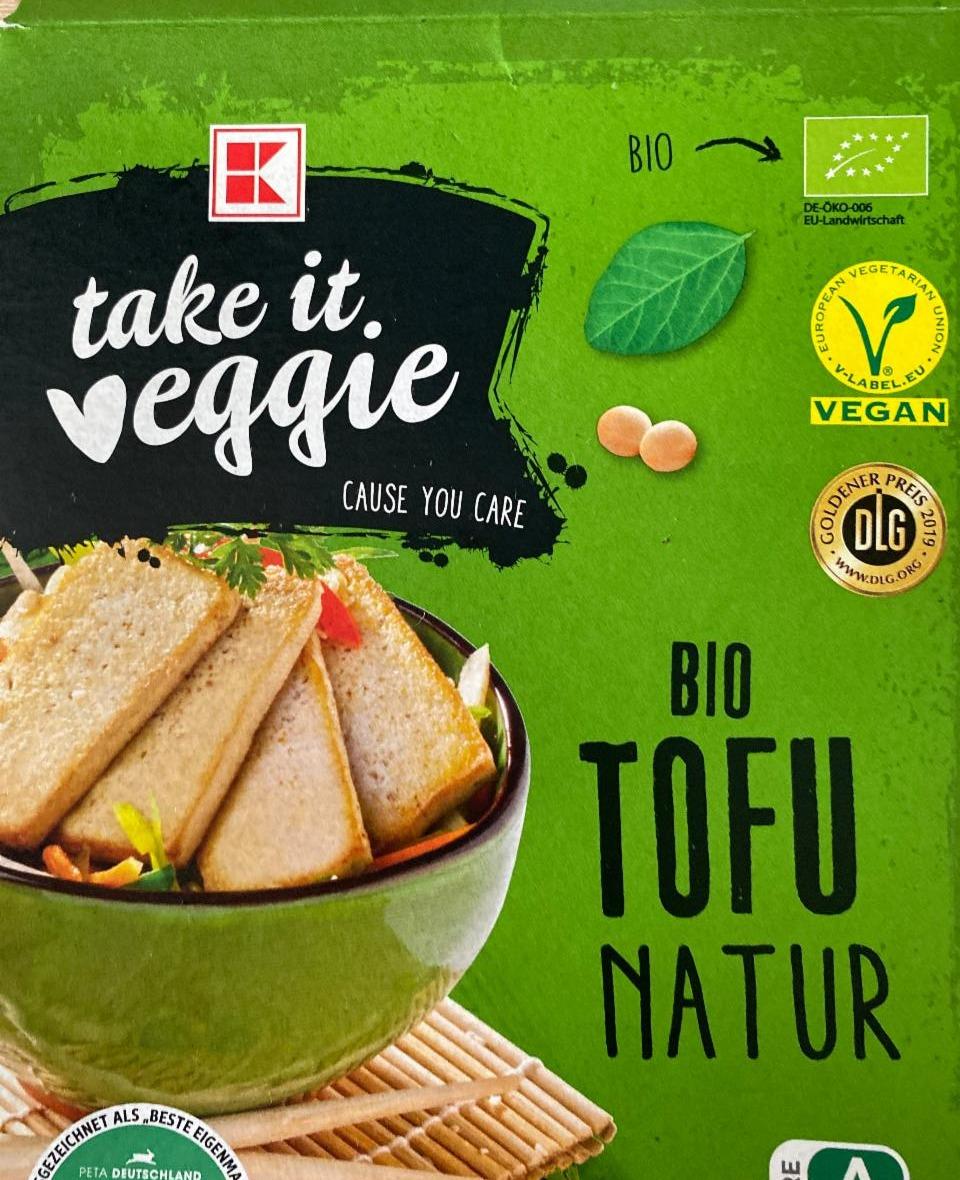 Fotografie - Bio Tofu Natur Take It Veggie