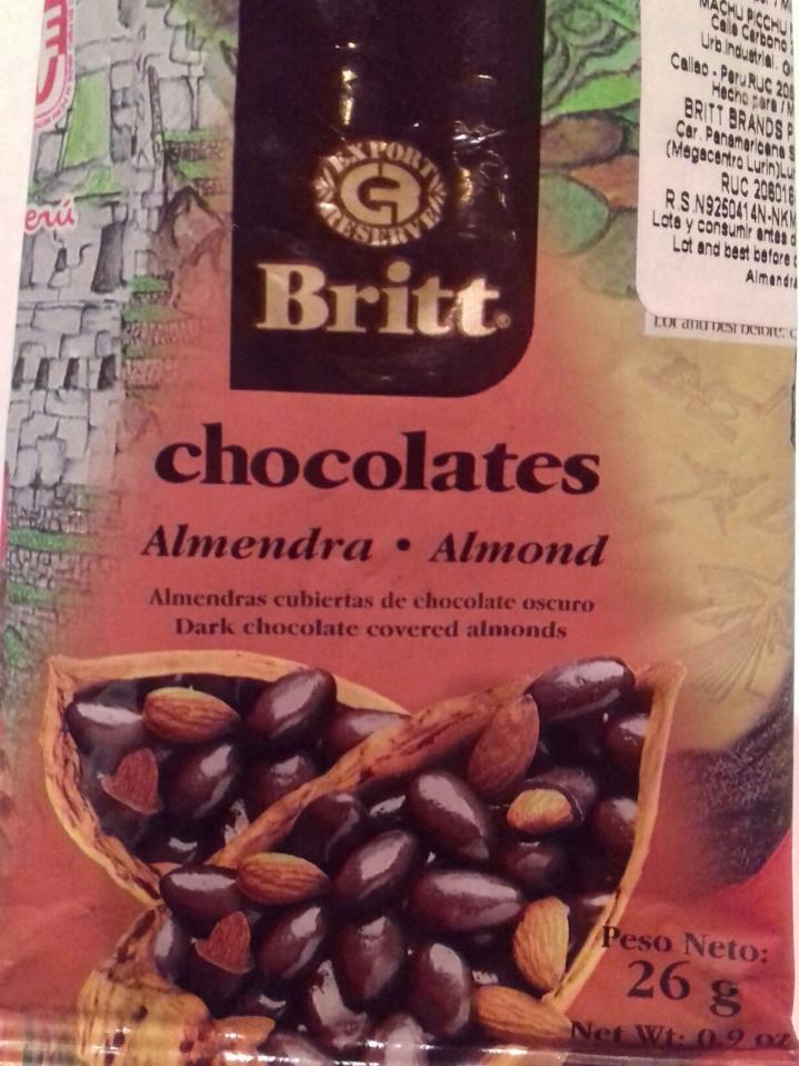 Fotografie - Britt Dark chocolate almond