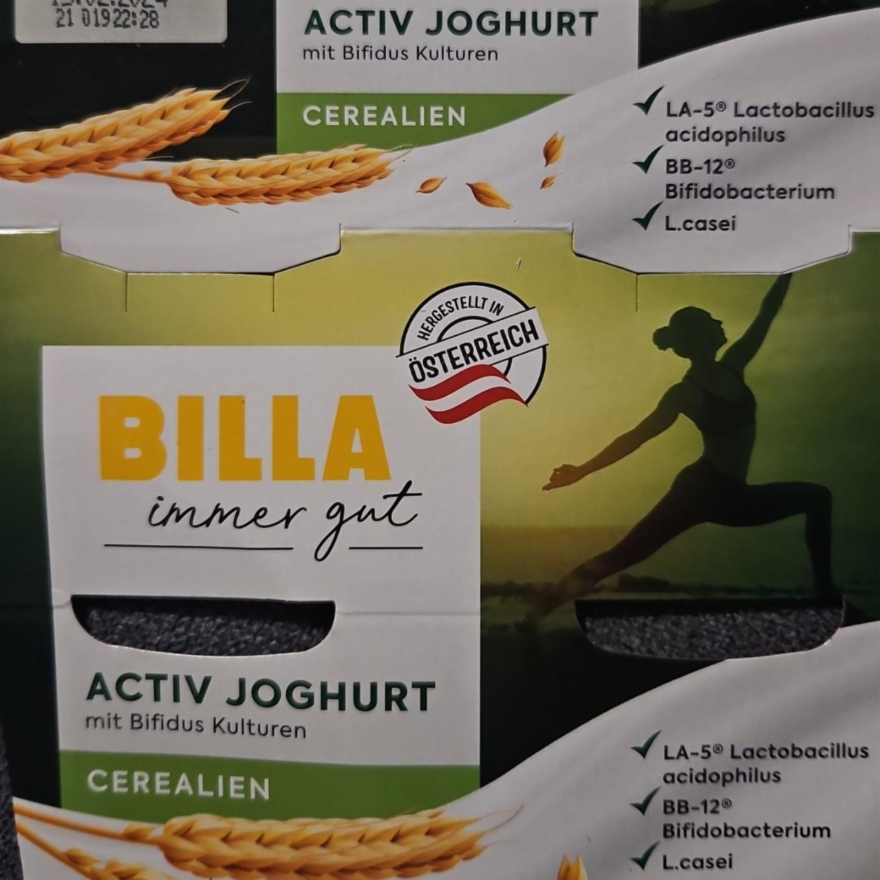 Fotografie - Activ Joghurt Cerealien Billa