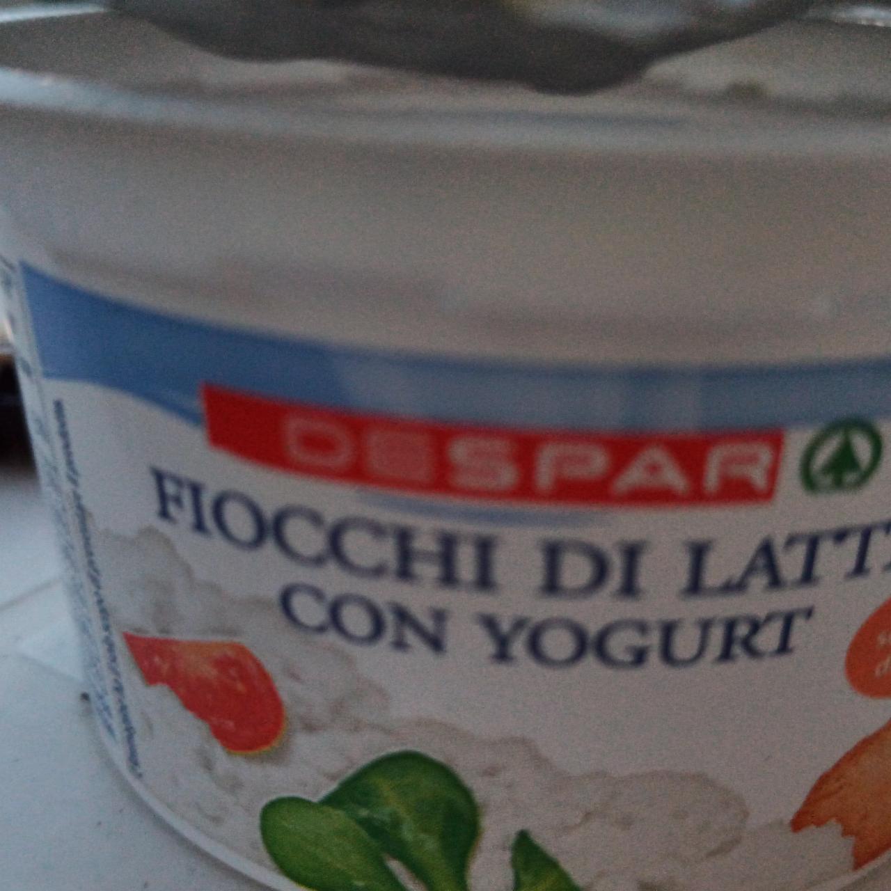 Fotografie - Fiocchi di latte con yogurt Despar