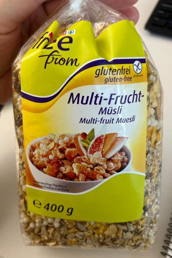 Fotografie - Multi-Frucht-Müsli Spar free from