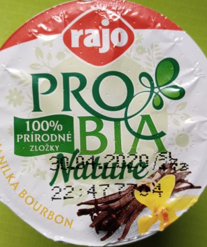 Fotografie - Rajo Probia Nature Vanilka Bourbon (tuk 2,6%)