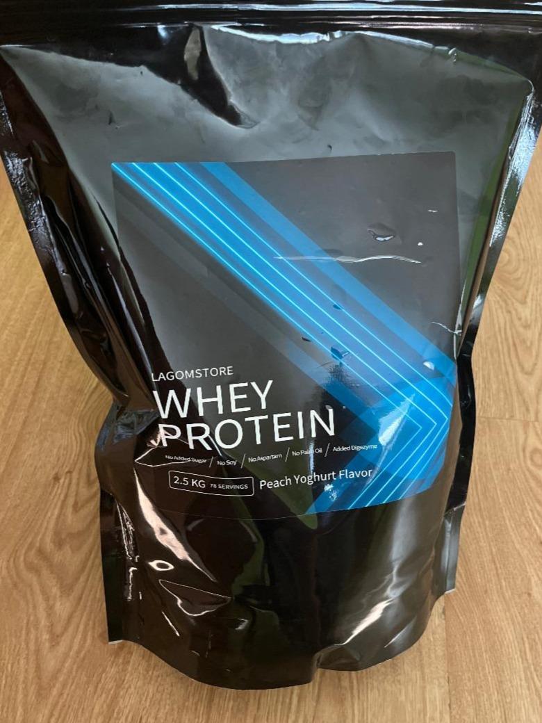 Fotografie - Whey Protein Peach Yoghurt Flavor Lagomstore