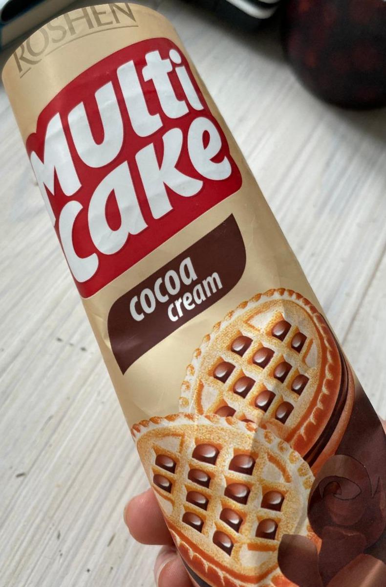 Fotografie - Multi Cake Cocoa Cream Filled Biscuits Roshen