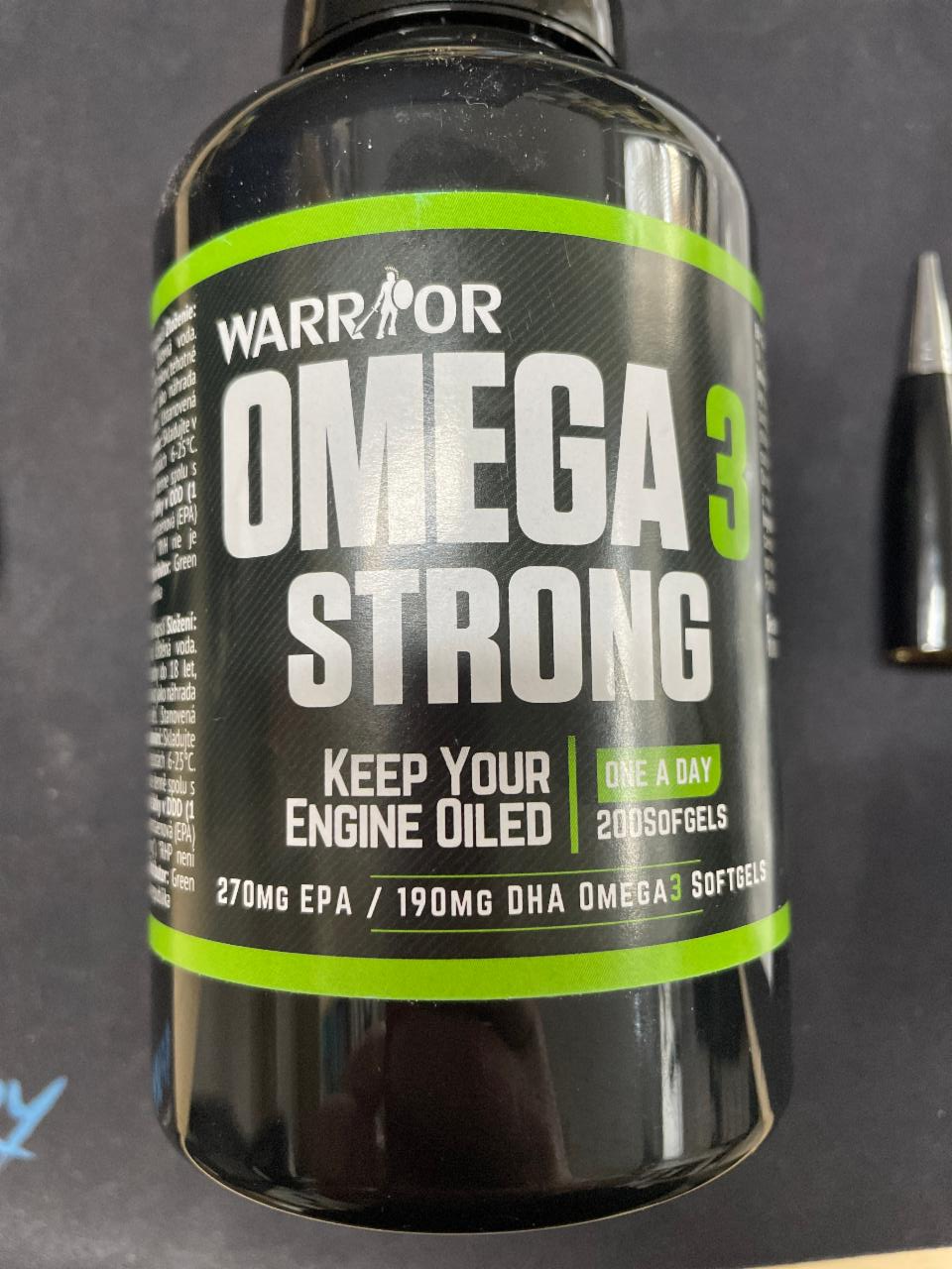 Fotografie - Omega 3 Strong Warrior