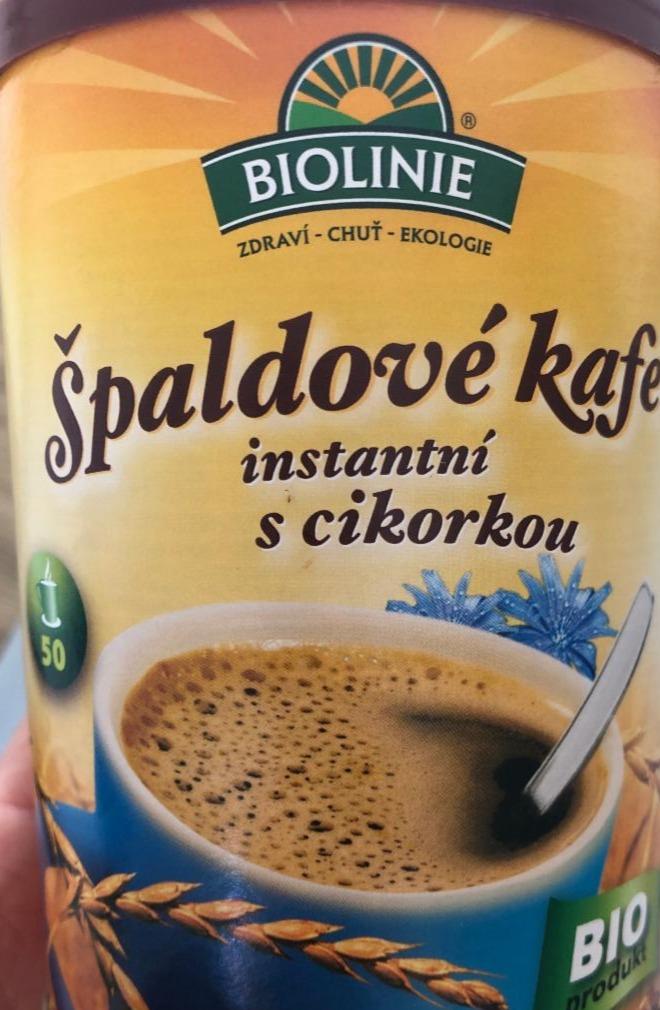 Fotografie - Špaldové kafe instantní s cikorkou Biolinie