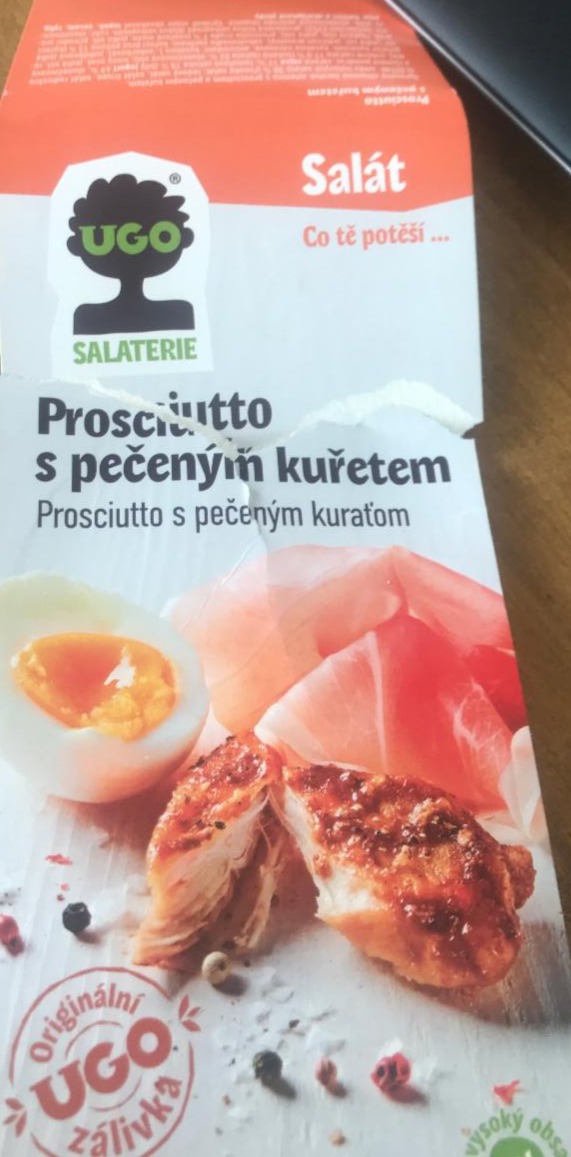 Fotografie - Prosciutto pečeným kuraťom šalát Ugo