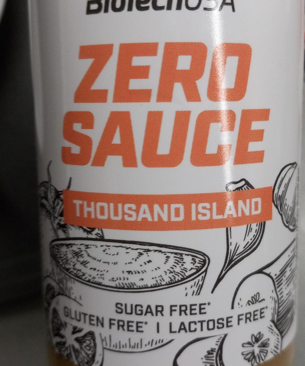 Fotografie - Zero Sauce Thousand Island BiotechUSA