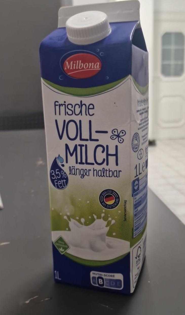 Fotografie - Frische Voll-milch länger haltbar 3,5% fett Milbona