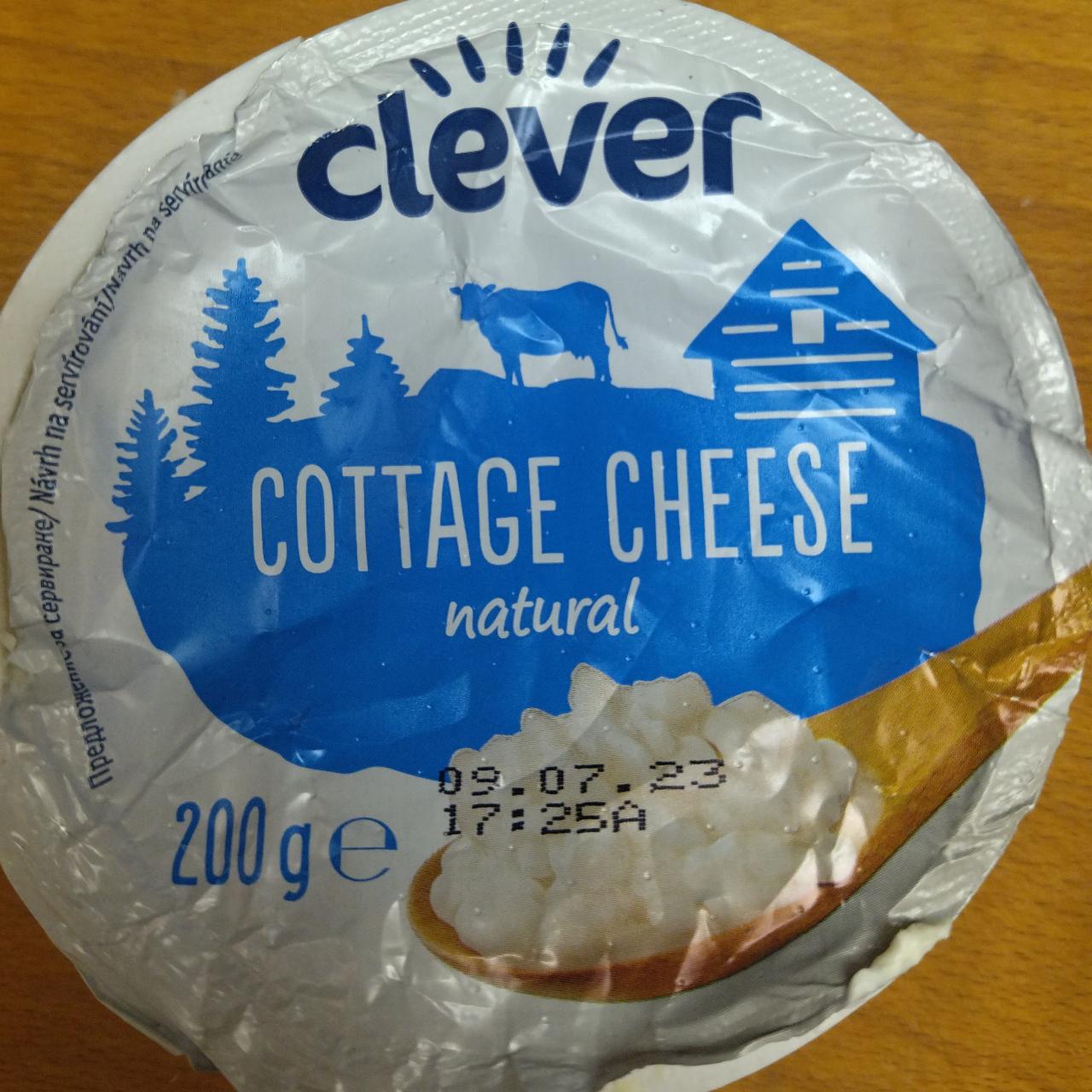 Fotografie - Cottage cheese natural Clever