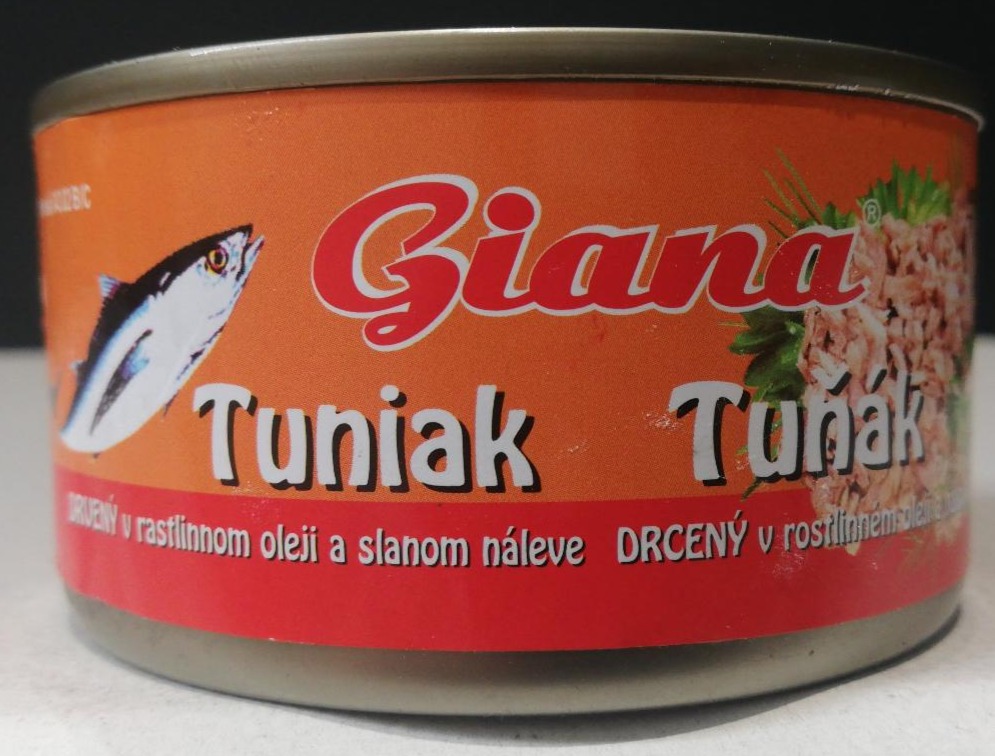 Fotografie - Tuniak drvený v rastlinnom oleji a slanom náleve (pôvod Indonézia) Giana