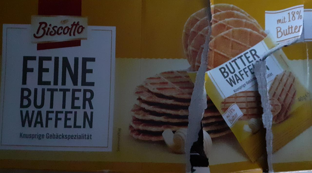 Fotografie - Feine Butterwaffeln Biscotto