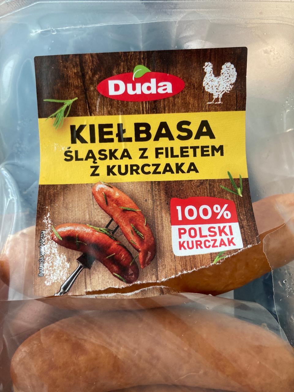 Fotografie - Kielbasa slaska z filetem z kurczaka Duda