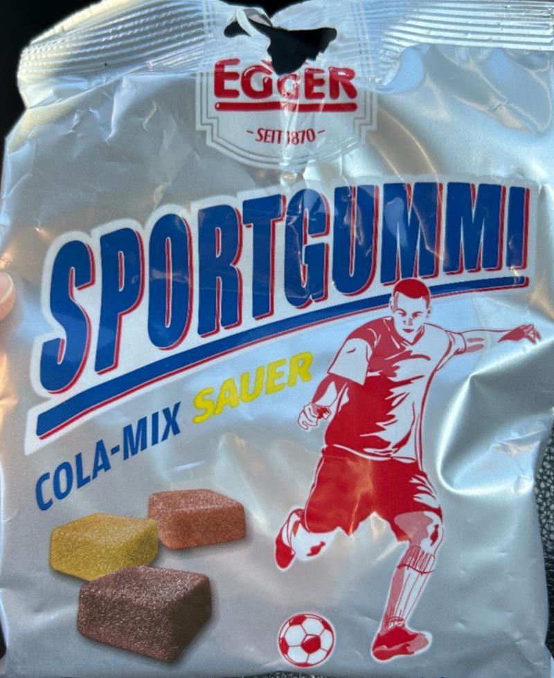 Fotografie - Sportgummi Cola-Mix sauer Egger