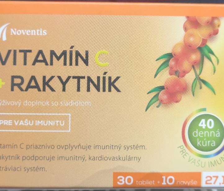 Fotografie - vitamín C + rakytník