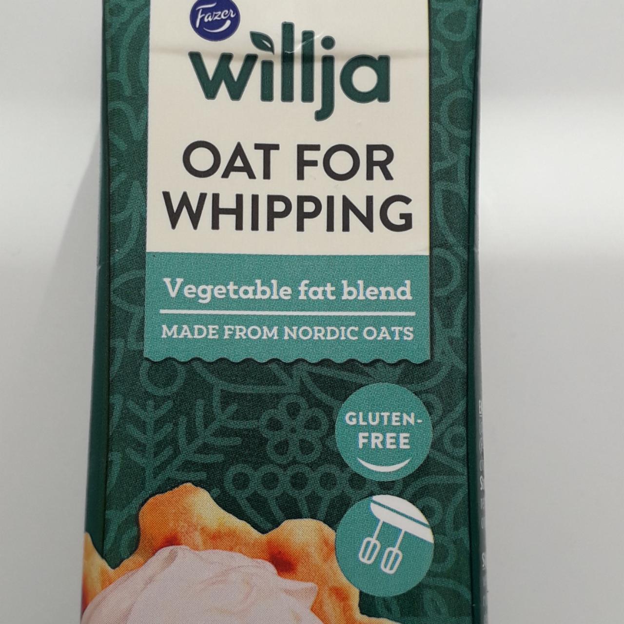 Fotografie - Willja Oat for whipping Fazer