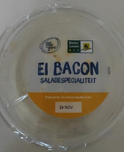 Fotografie - ei bacon salade