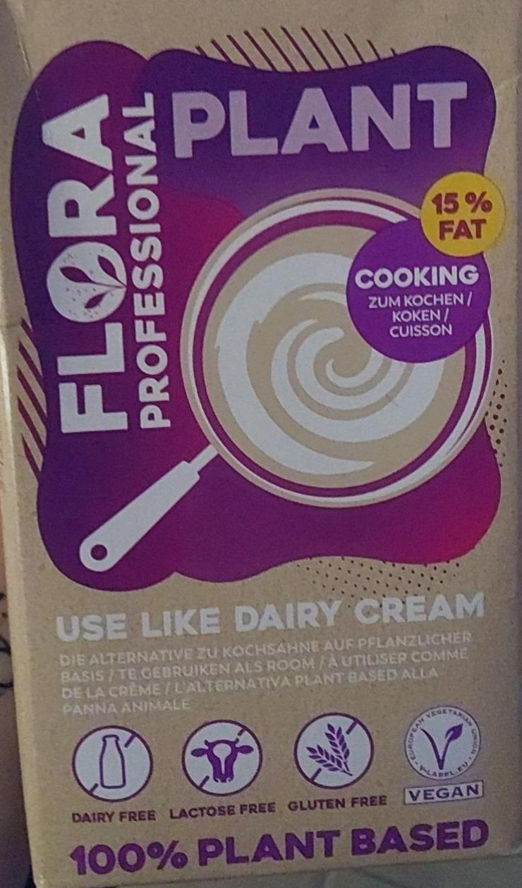 Fotografie - Use Like Dairy Cream 15% Fat Flora Professional Plant