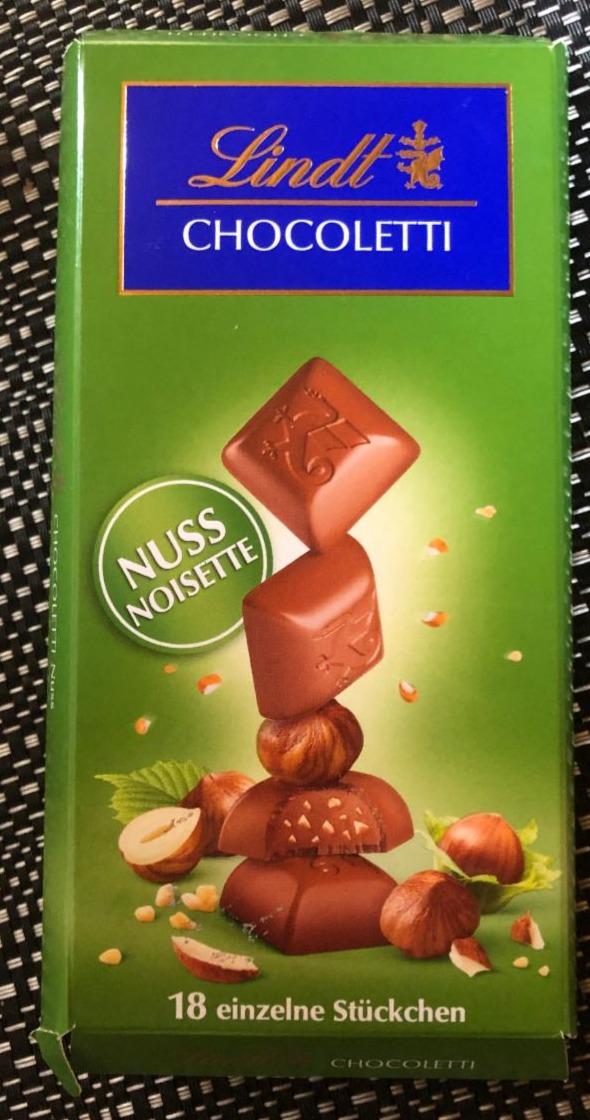 Fotografie - Chocoletti Nuss noisette Lindt