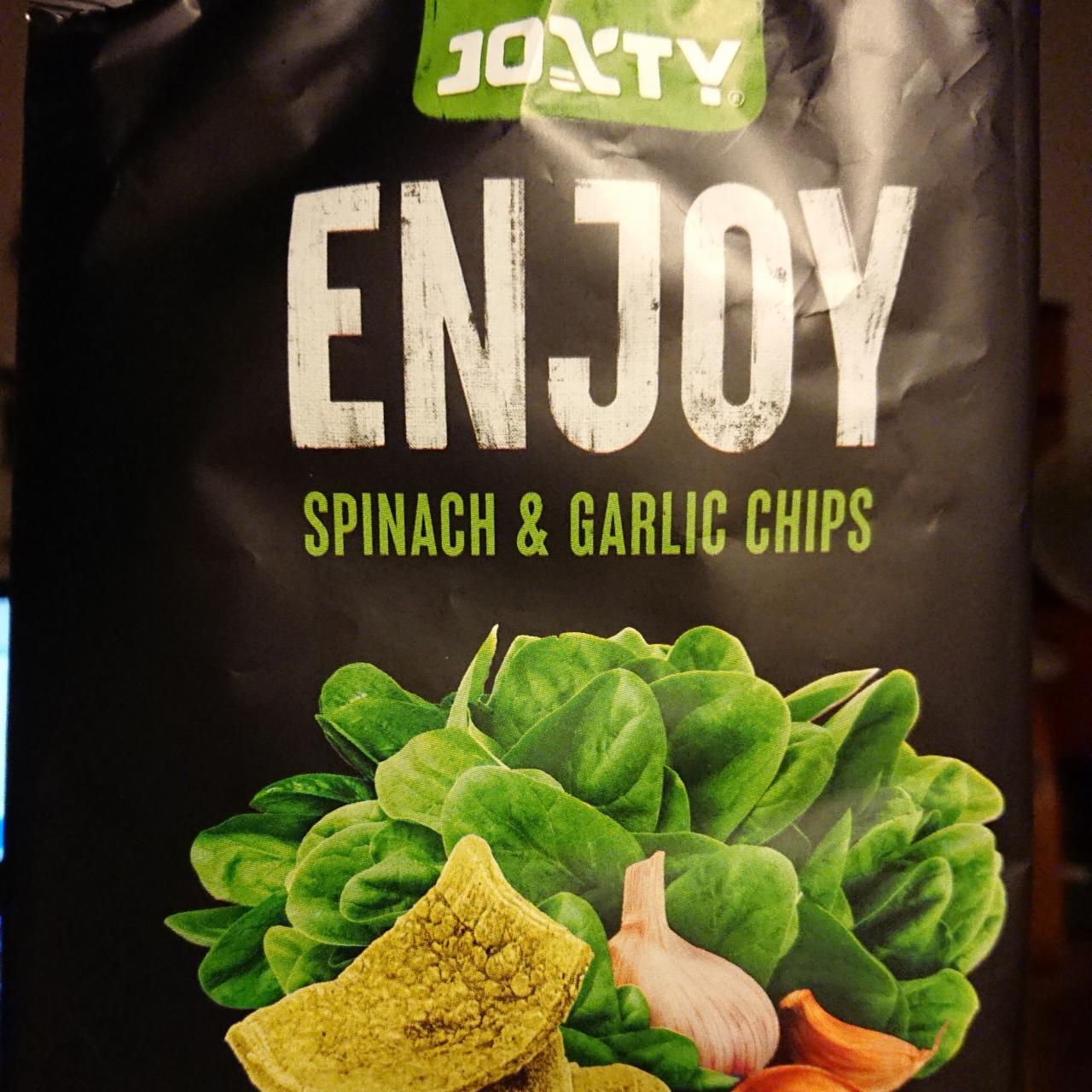 Fotografie - Enjoy Spinach & Garlic Chips Joxty