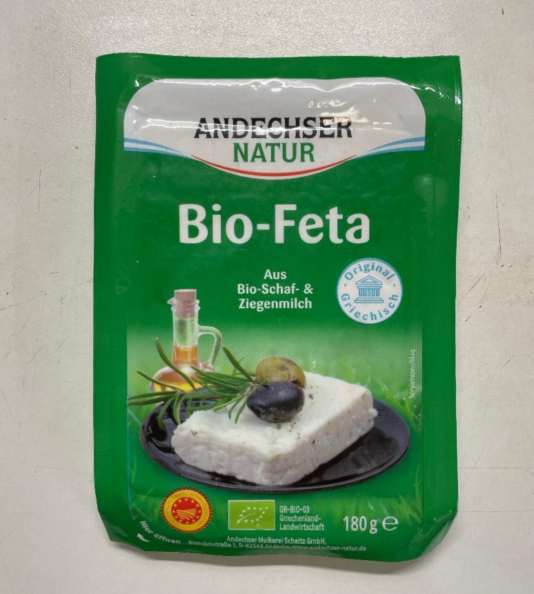 Fotografie - Andechser Natur Bio-feta