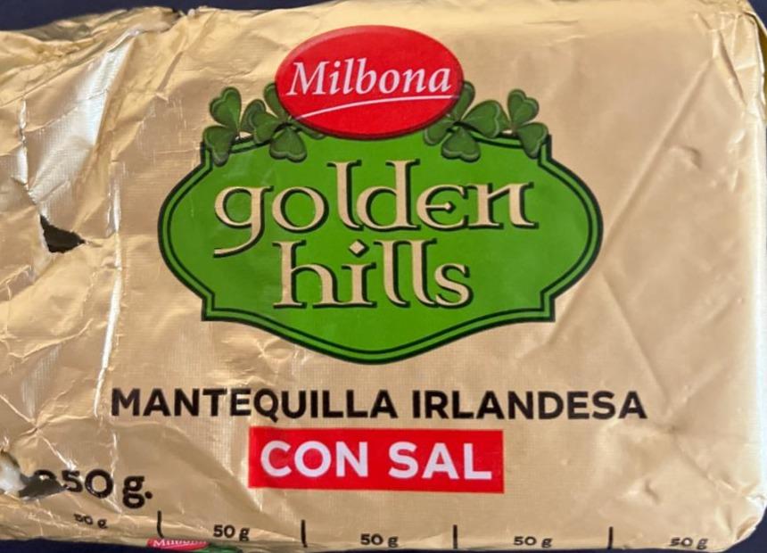 Fotografie - Golden hills Mantequilla Irlandesa Con sal Milbona