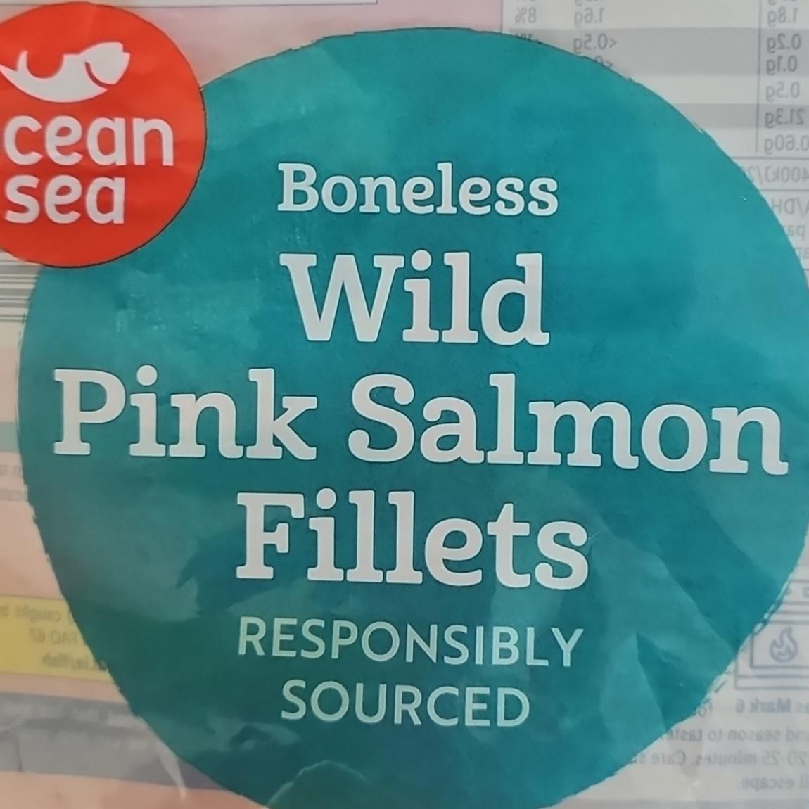 Fotografie - Boneless wild pink salmon fillets Ocean Sea