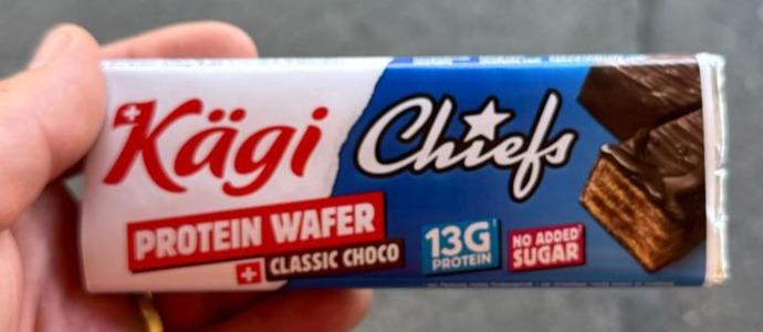 Fotografie - Chiefs Protein Wafer Classic Choco Kägi