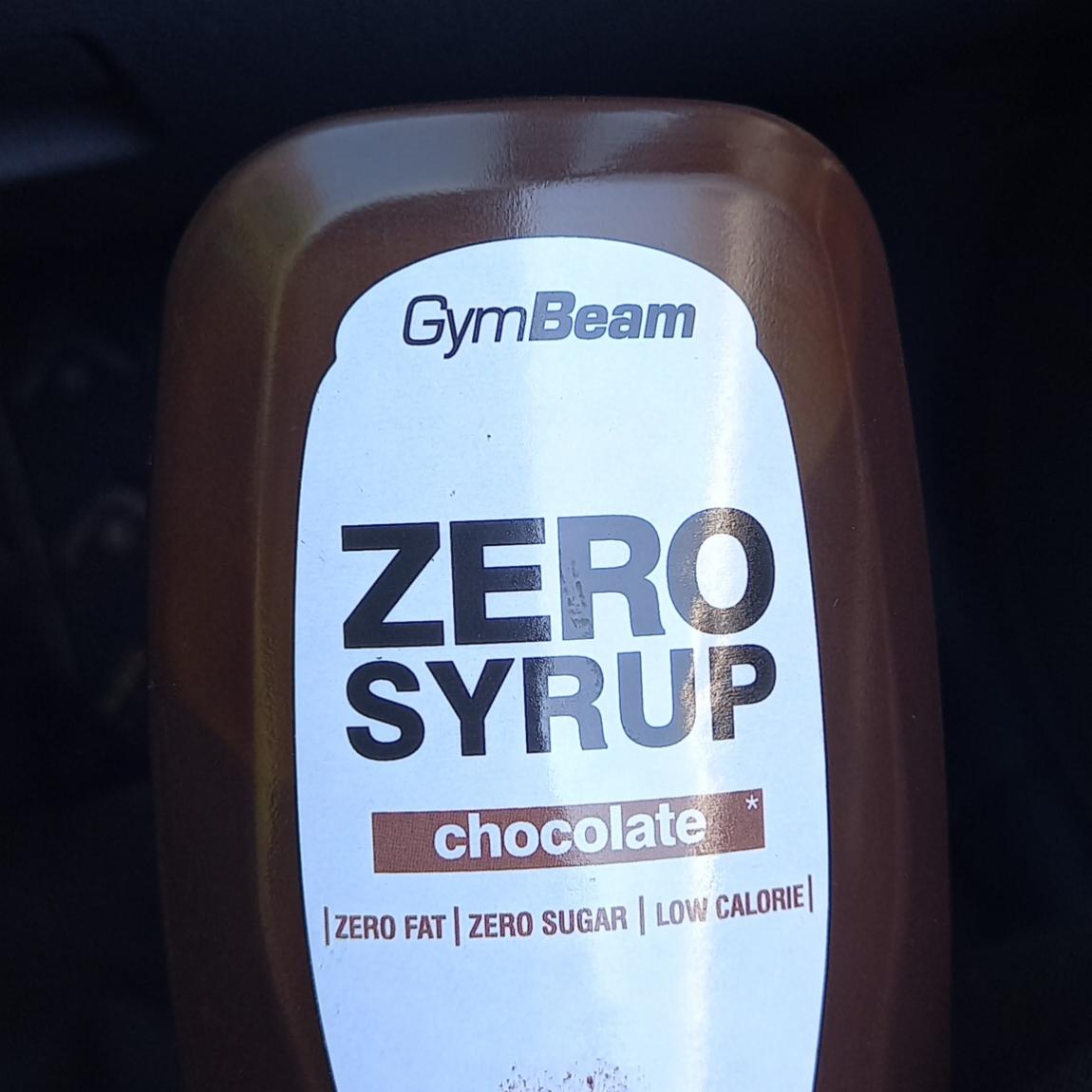 Fotografie - Zero Syrup Chocolate GymBeam