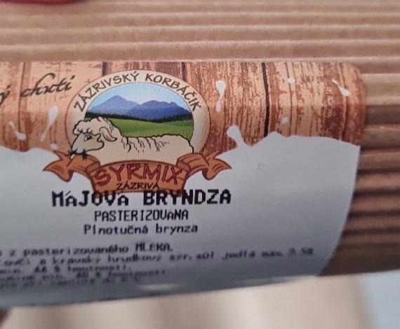 Fotografie - Májová bryndza Syrmix Zázrivá